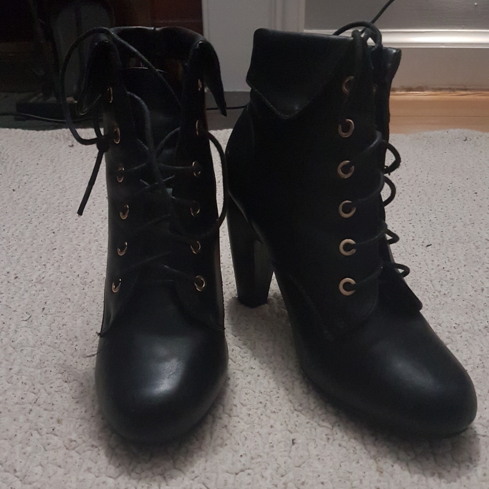 Black booties